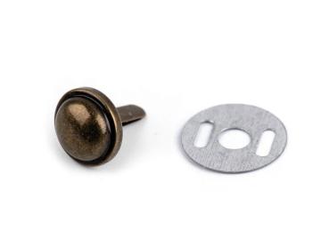 Bodennägel/Taschenfüße Altmessing aus Kunststoff/Metall Ø 12 mm